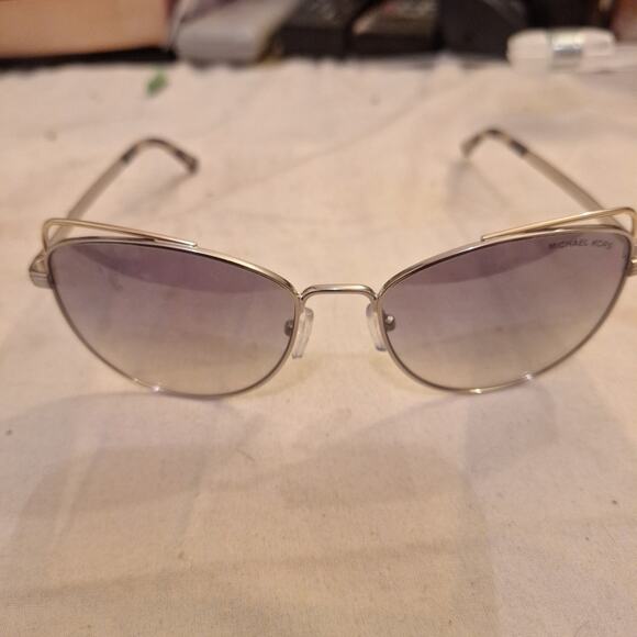 Authentic Michael Kors MK1035 11537V St. Lucia Silver 55-17-140 Sunglasses Frame - Picture 1 of 5